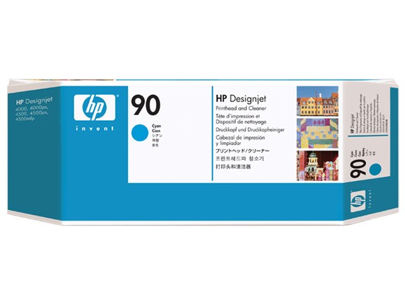 HP C5055A Mavi DesignJet 4000 Baskı Kafası+TEMIZLEYICISI