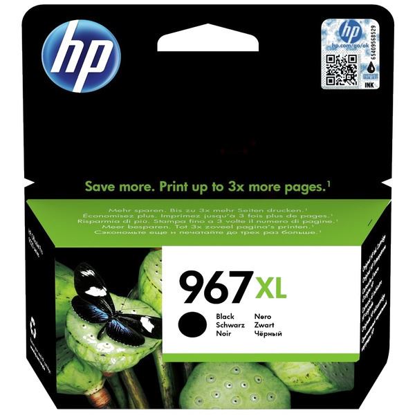 HP NO 967XL Ekstra Yüksek Kapasite Siyah Kartuş 3JA31A