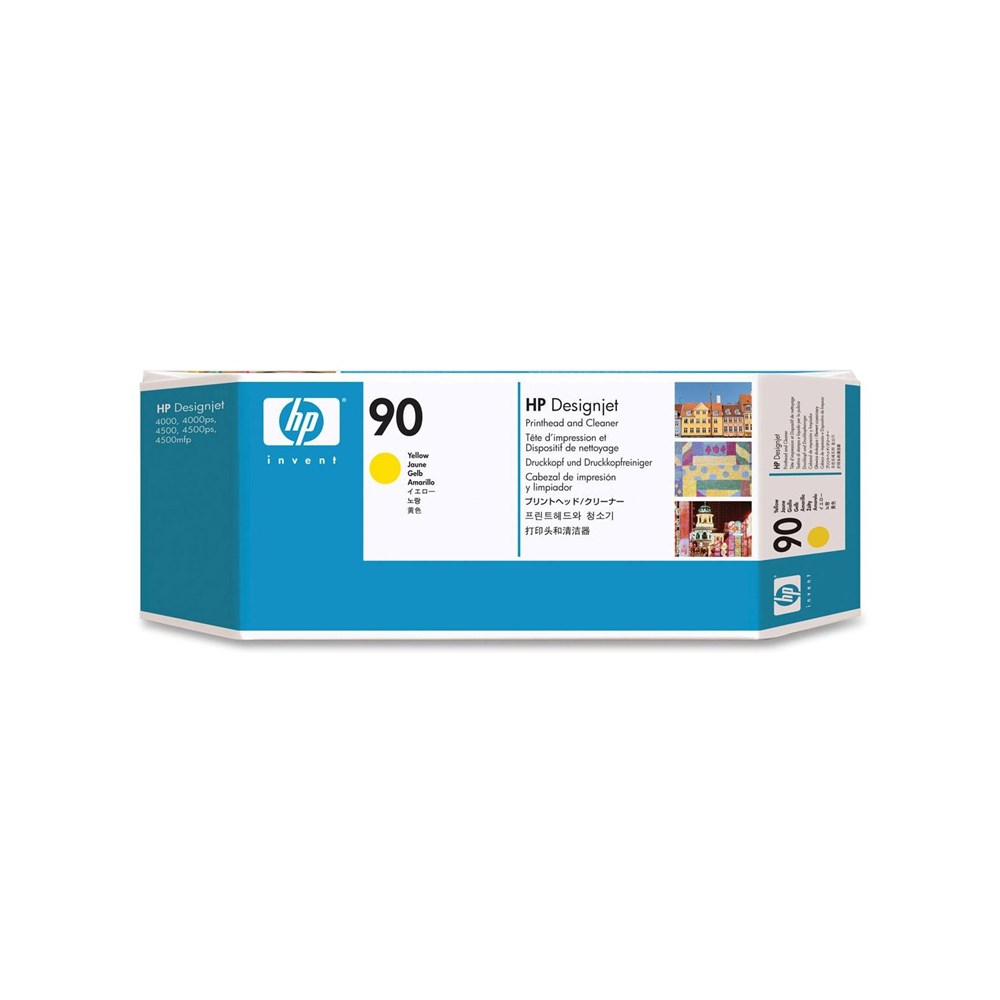 HP C5057A Sarı DesignJet 4000 Baskı Kafası+TEMIZLEYICISI