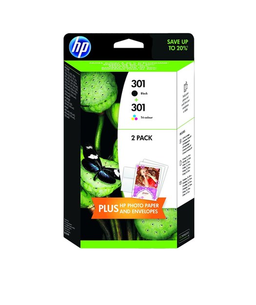 HP J3M81A Black/CMY Mürekkep Kartuş (301) J3M81AE