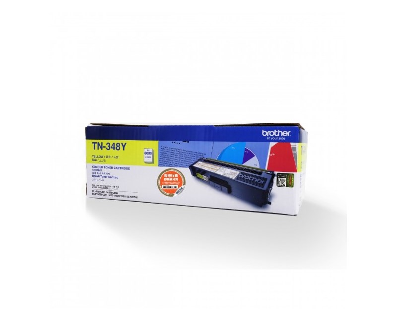 BROTHER TN-348Y DCP-9055CDN HL-4150CDN HL-4570CDW 6000 sayfa Sarı Toner