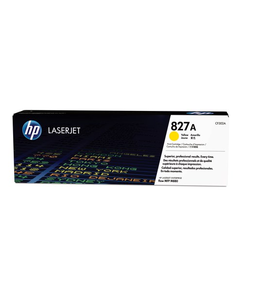 HP CF302A Yellow Toner Kartuş 827A) CF302A