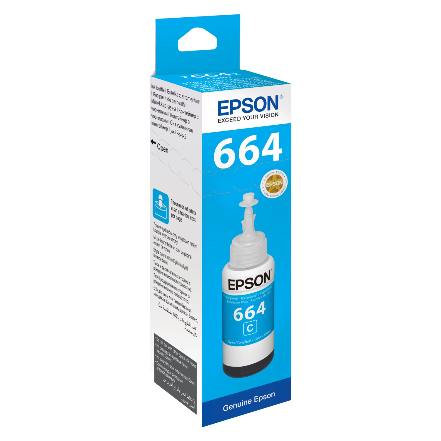 EPSON C13T66424A MAVİ KARTUŞ EP/M 70ml (L100-L200)
