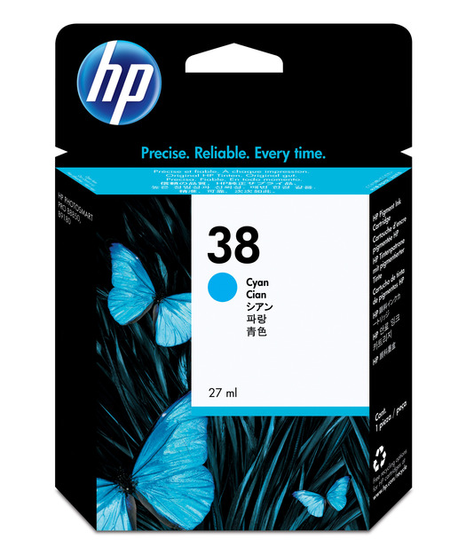 HP C9415A Cyan Mürekkep Kartuş (38) C9415A