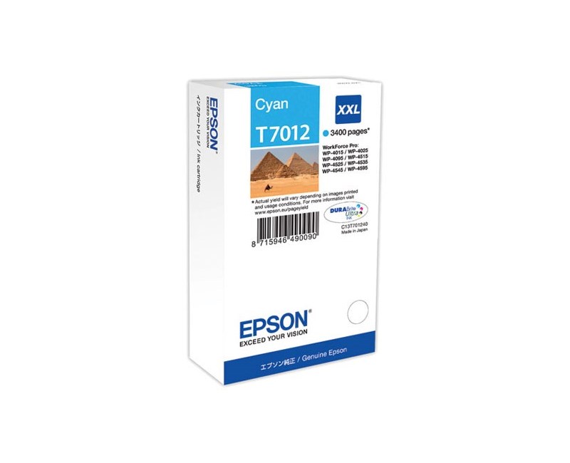 EPSON C13T70124010 Mavi Mürekkep Kartuş (XXL)