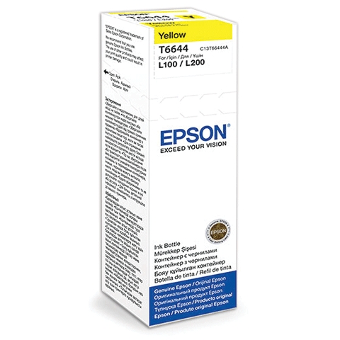 EPSON C13T66444A SARI KARTUŞ EPM 70MlL100-L200