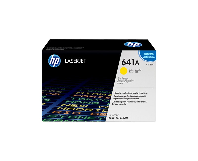 HP C9722A Sarı Renkli Toner 641A