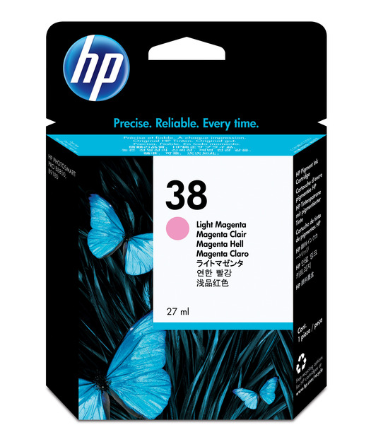 HP C9419A L. Magenta Mürekkep Kartuş (38 C9419A