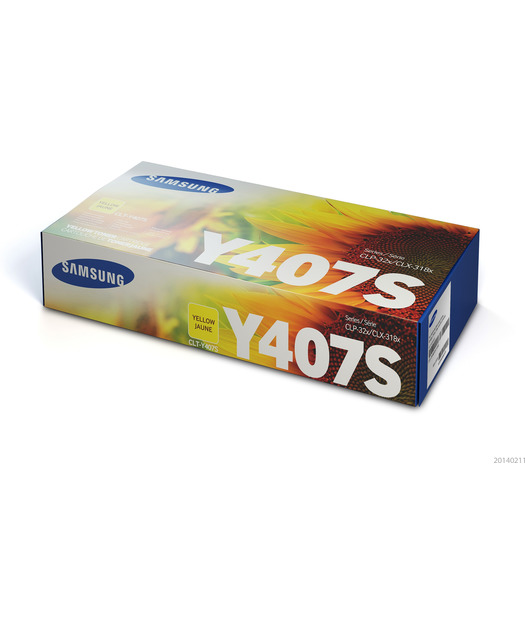 HP Samsung CLT-Y407S Yellow Toner SU476A