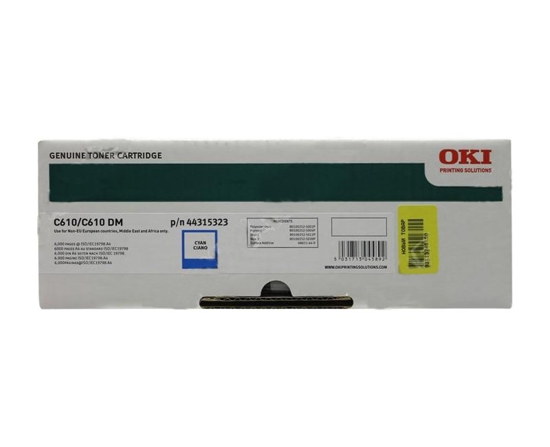 OKI C610-C Toner (44315323)