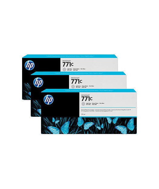 HP B6Y38A Light Gray Mürekkep Kartuş (771C) B6Y38A