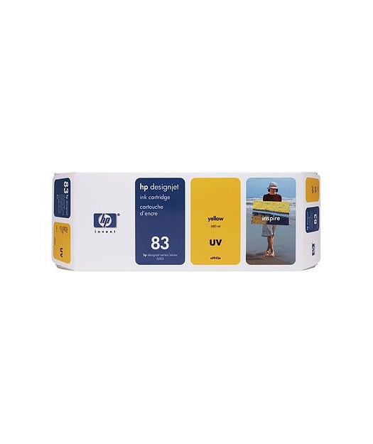 HP C4943A Yellow Plotter Mürekkep (83) C4943A