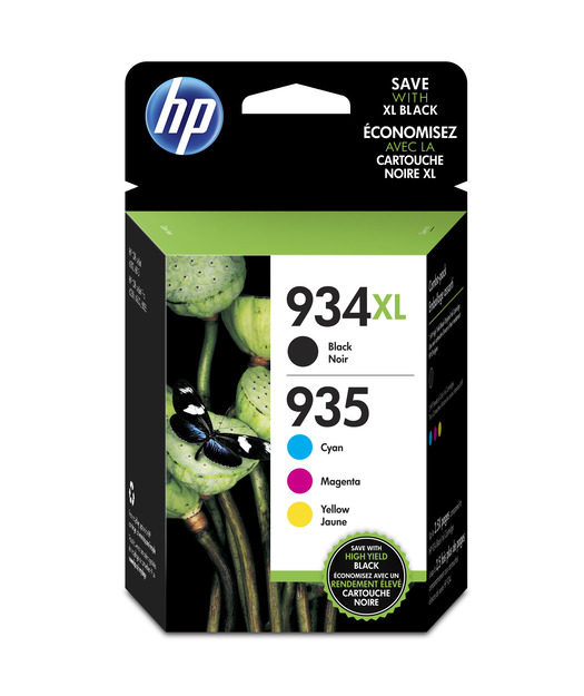 HP X4E14AE BK CMY Mürekkep Kartuş (934XL/935XL) X4E14AE