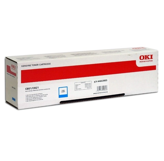 OKI C801/821-C Toner (44643007)