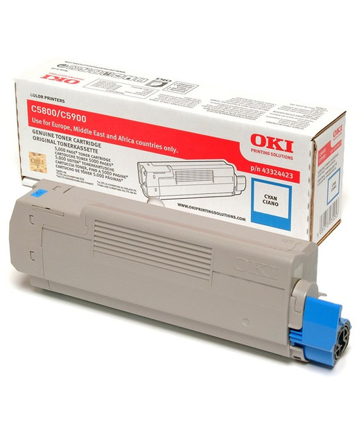 OKI C5800-5900-C Toner (43324443) 20212