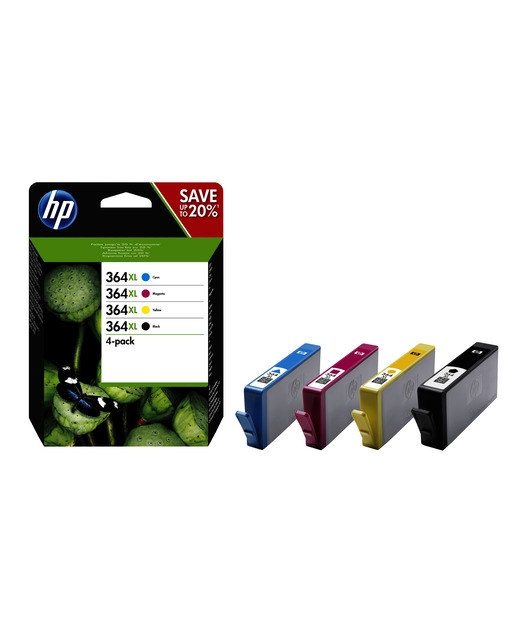 HP N9J74AE CMYK Mürekkep Kartuş (364XL) N9J74AE