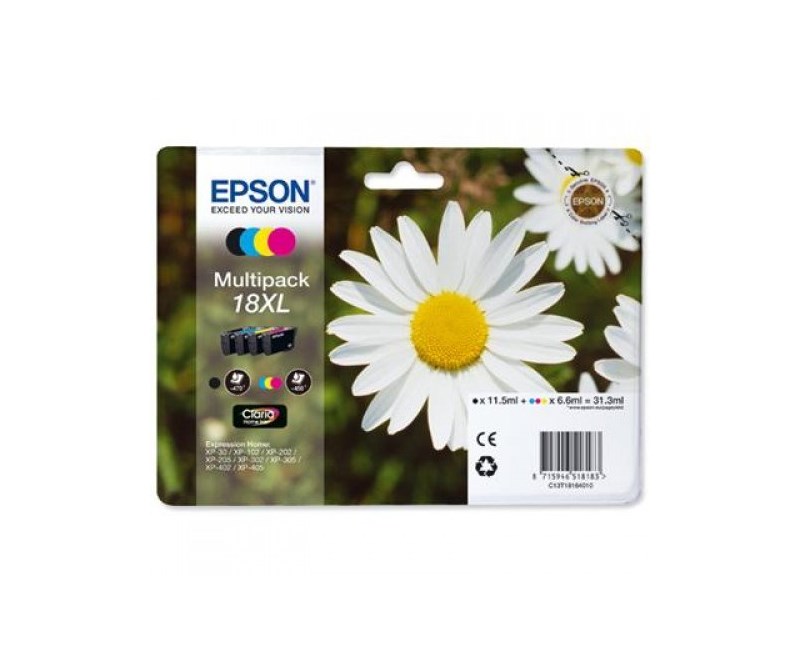 EPSON C13T181640 Toner Kartuş B/C/M/Y