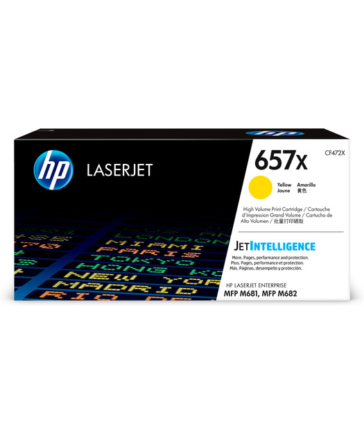 HP CF472X Yüksek Kapasite Yellow Toner Kartuş (657X) CF472X