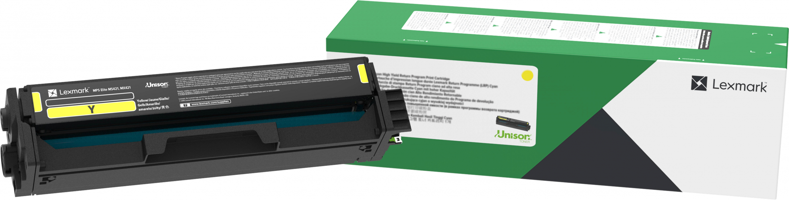 LEXMARK Sarı Toner 20N5HY0