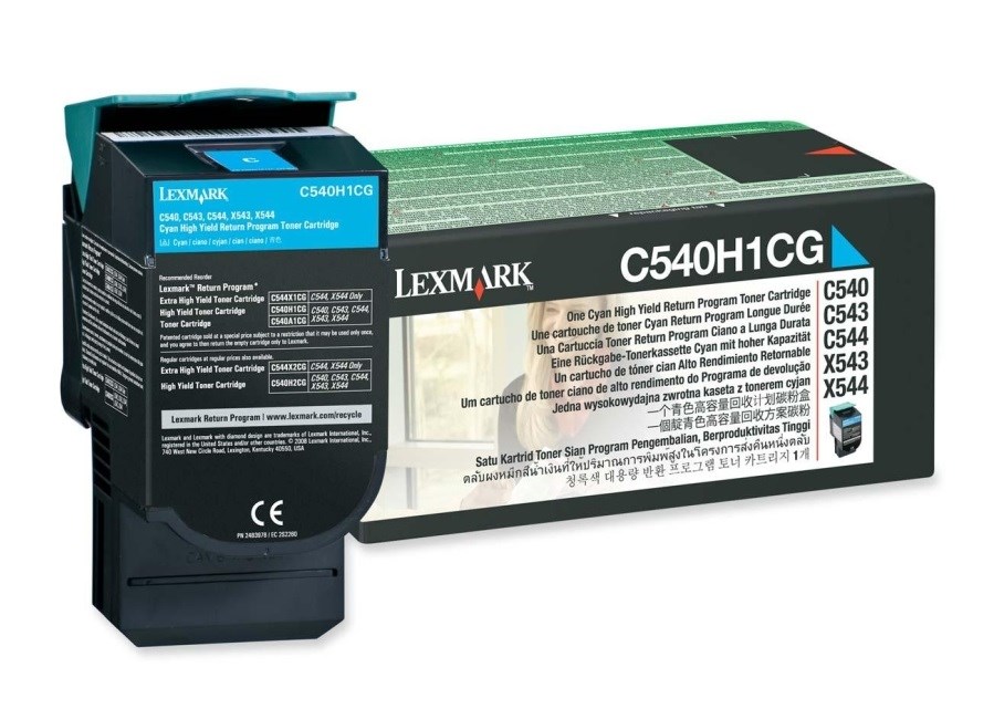 LEXMARK C540H1CG C540/C543/C544 MAVİ 2000 SYF TONER