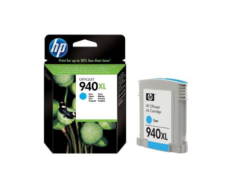 HP C4907A  940XL Mavi Officejet Mürekkep Kartuşu