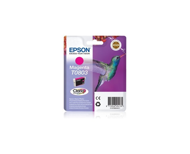 EPSON C13T08034021 Kırmızı Mürekkep Kartuş