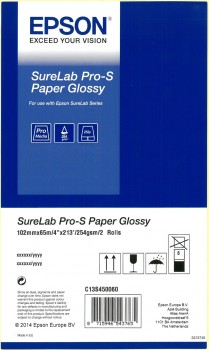 EPSON SureLab Pro-S Paper Luster 3.5x65 4 rulo