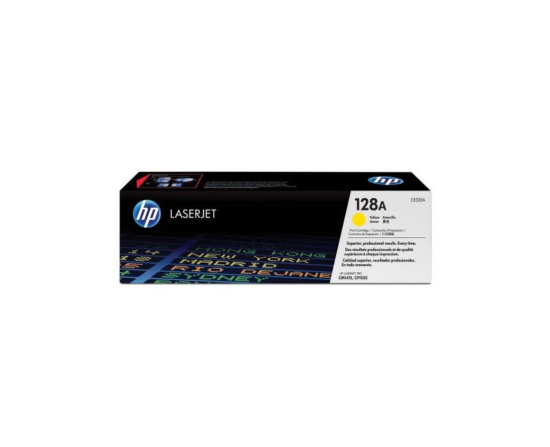 HP CE322A Yellow Toner Kartuş (128A) CE322A