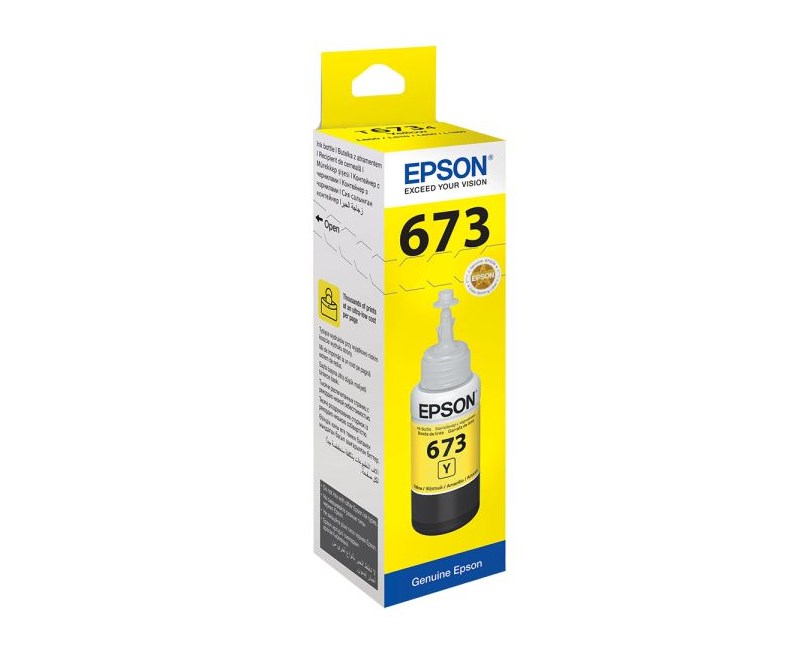 EPSON C13T67344A Sarı 70ml-L800 KARTUŞU (Tanklı)