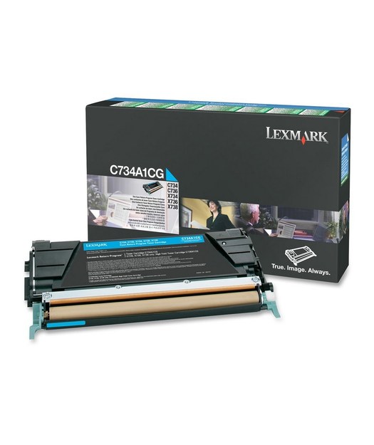 LEXMARK C734A1Cg Toner LEXC734A1CG