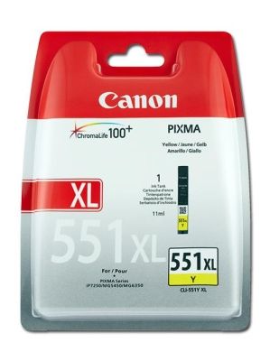 CANON CLI-551Y-XL PIXMA MG5450-6350 XL Sarı Kartus