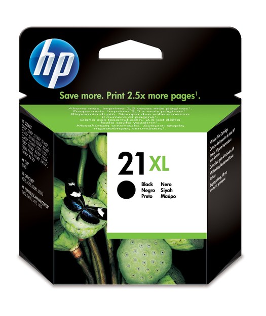 HP C9351C Black Mürekkep Kartuş (21XL) C9351CE