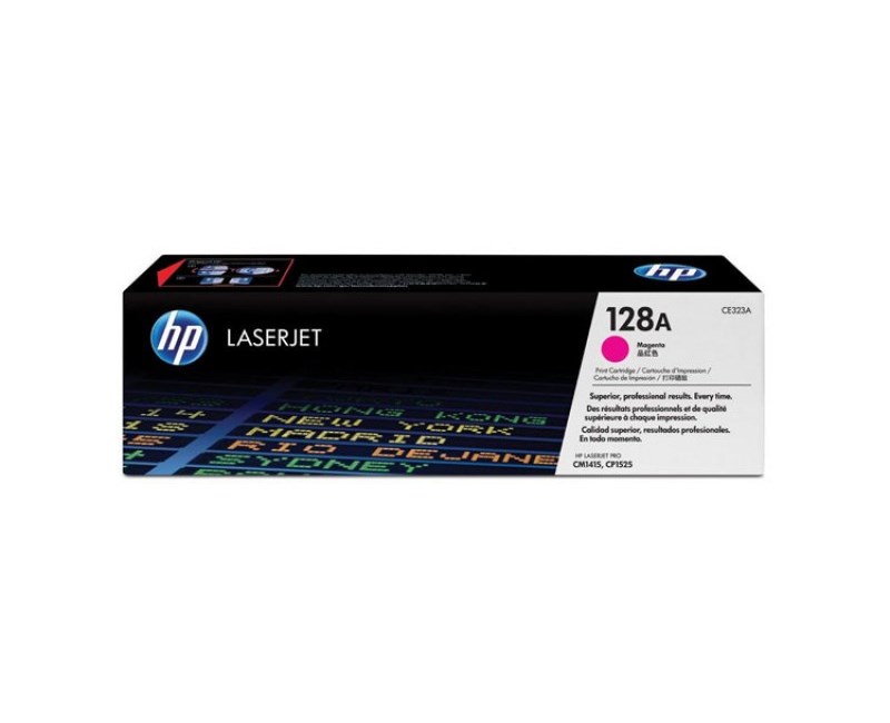 HP CE323A Magenta Toner Kartuş (128A) CE323A Resim-1