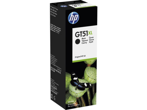 HP X4E40AE (GT51XL) SIYAH ŞİŞE MUREKKEP KARTUSU 6.000 SAYFA