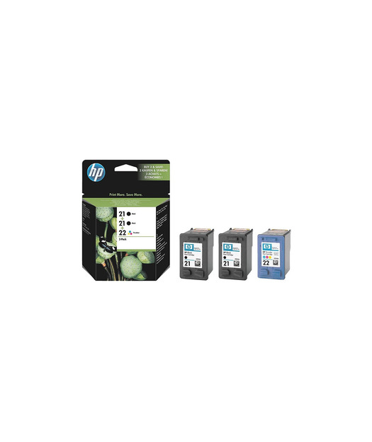 HP SD400AE Black/CMY Mürekkep Kartuş (21+22) SD400AE
