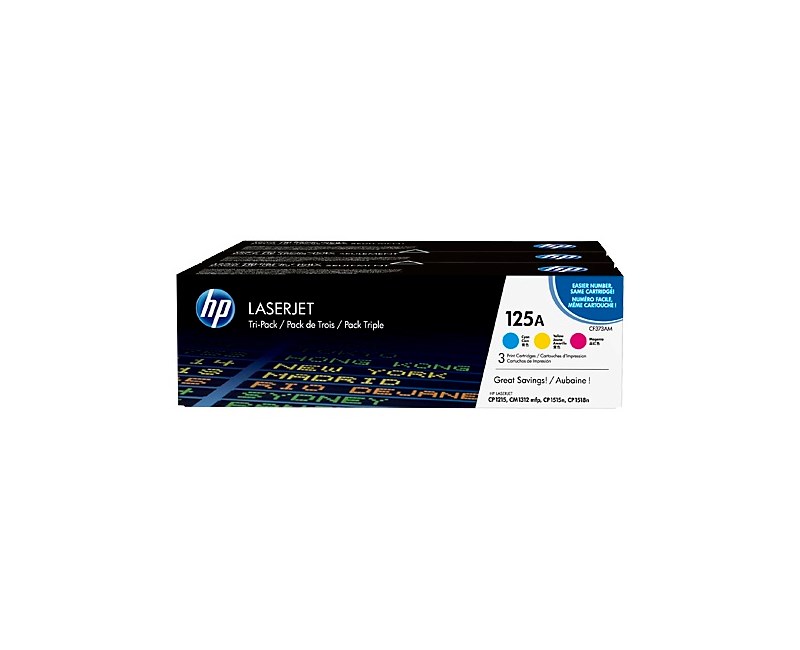 HP CF373AM TON  CL 125A MAVİ-KIRMIZI-SARI 3'LU