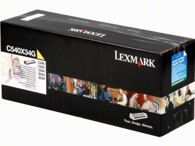 LEXMARK C540X34G C540 C543 C544 X543 X544 30.000 sayfa sarı drum
