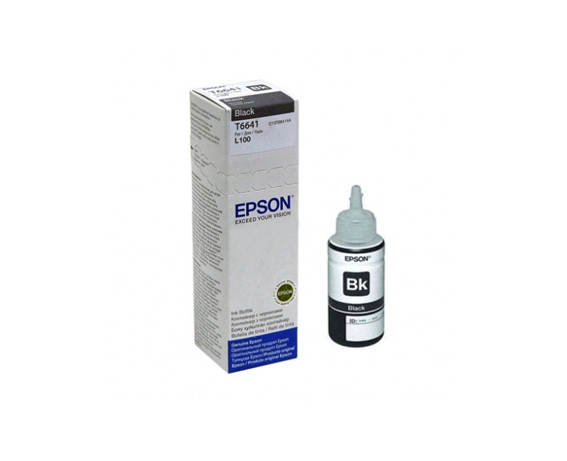 EPSON C13T66414A SİYAH KARTUŞ EP/M 70ml (L100-L200)