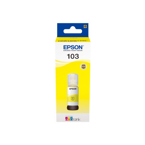 EPSON C13T00S44A 103 SARI MÜREKKEP ŞİŞESİ Resim-1