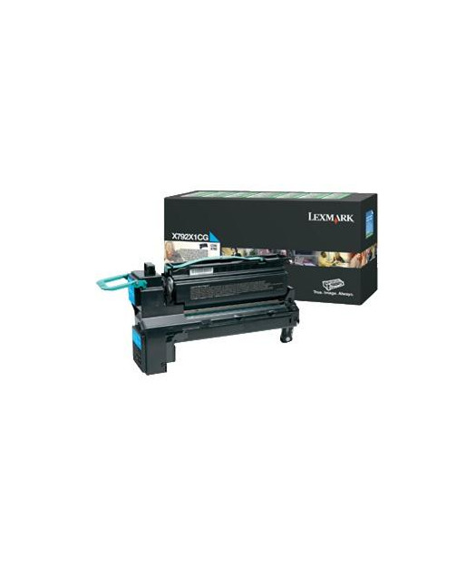 LEXMARK X792X1CG Toner Cyan (20,000 Sayfa) LEXX792X1CG