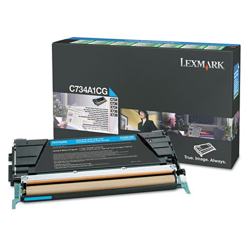 LEXMARK X748H1CG X748 Yuksek Kapasite 10.000 Sayfa Mavi Toner