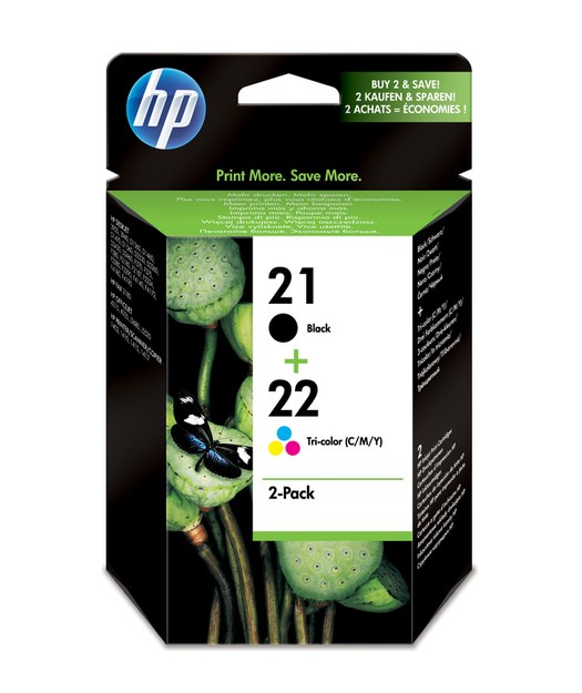 HP SD367A Black/CMY Mürekkep Kartuş (21+22) SD367AE