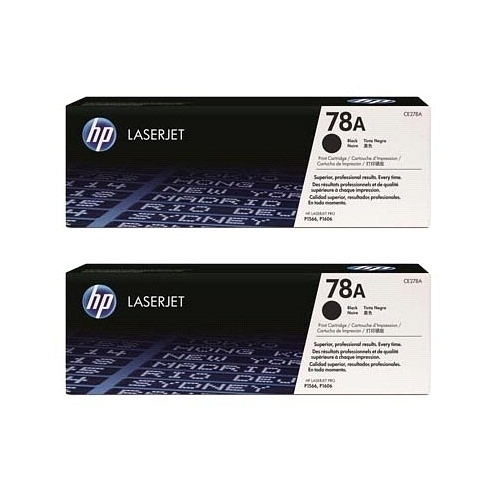 HP SİL - CE278AD SİYAH TONER İKİLİ (P1566/P1606)