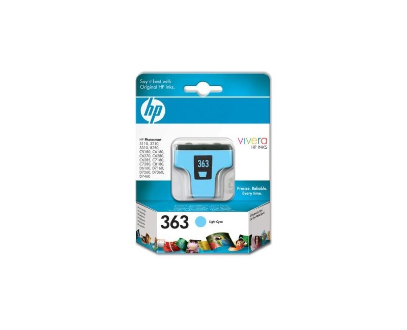 HP C8774EE Açık Mavi Mürekkep Kartuş (363)