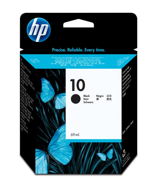 HP C4844A Black Mürekkep Kartuş (10) C4844A