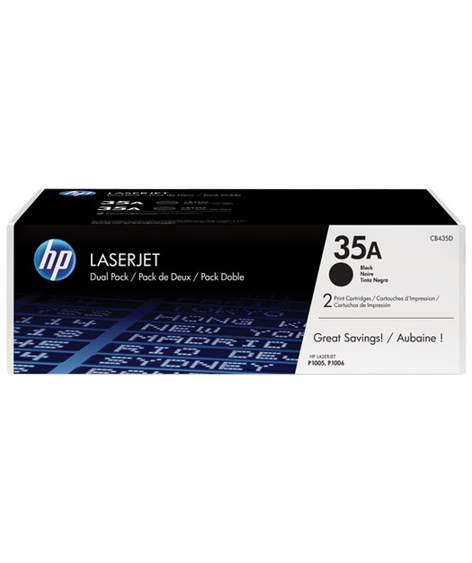 HP SİL - CB435AD Black Toner Kartuş (35A) CB435AD