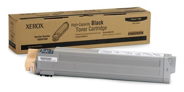 XEROX Phaser 7400 için Yüksek Kapasiteli Toner Siyah 106R01080