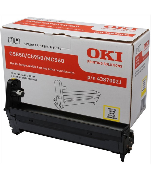 OKI C5850-5950-Y Drum (43870021) 23146