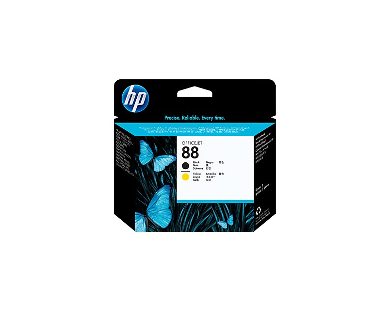 HP C9381A Sarı VE Siyah Kafa Kartuşu N0 88