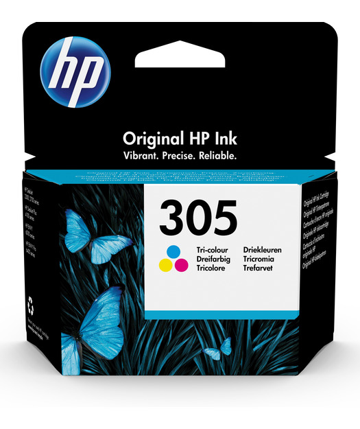 HP 3YM60AE CMY Mürekkep Kartuş (305) 3YM60AE Resim-1
